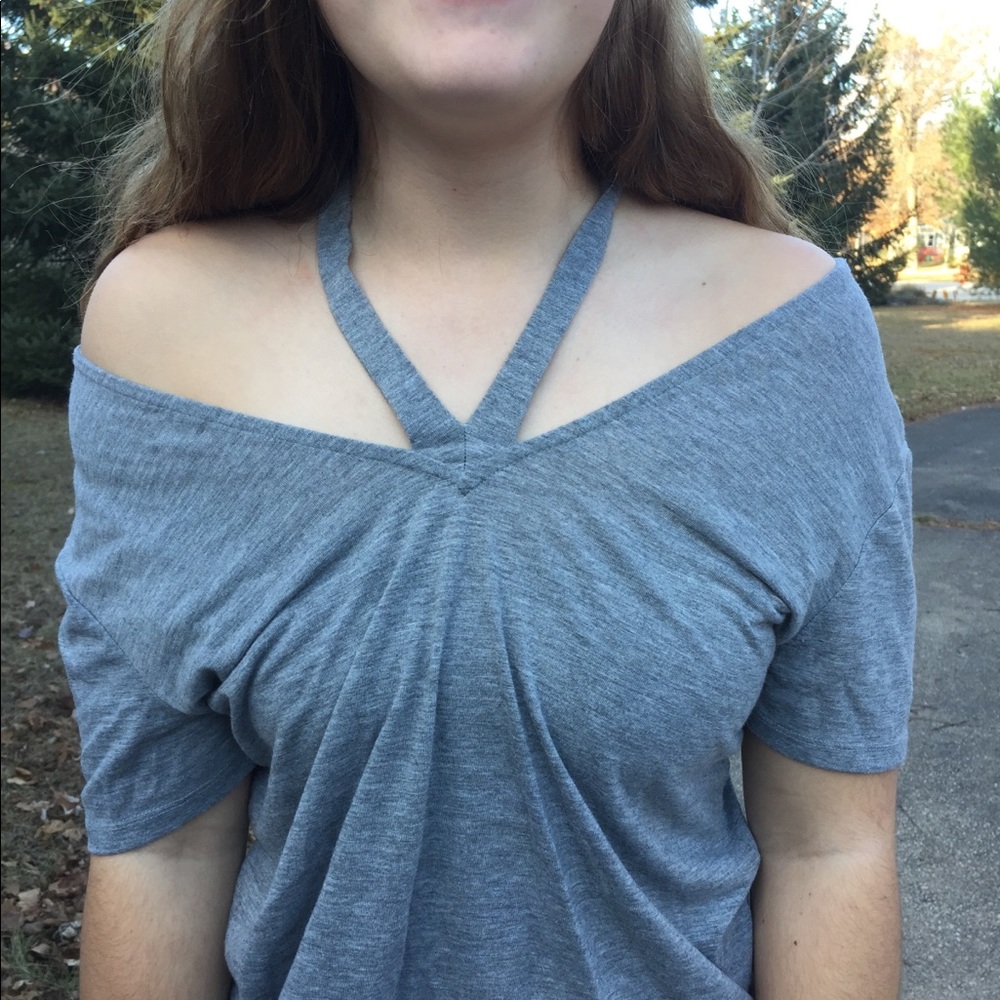 Off the shoulder shirt